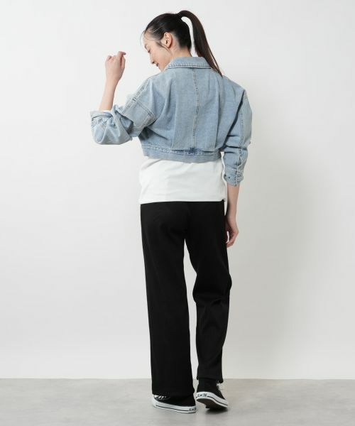 NEMIKA / ネミカ その他アウター | クロップドデニムジャケット【PASSIONE】 | 詳細6