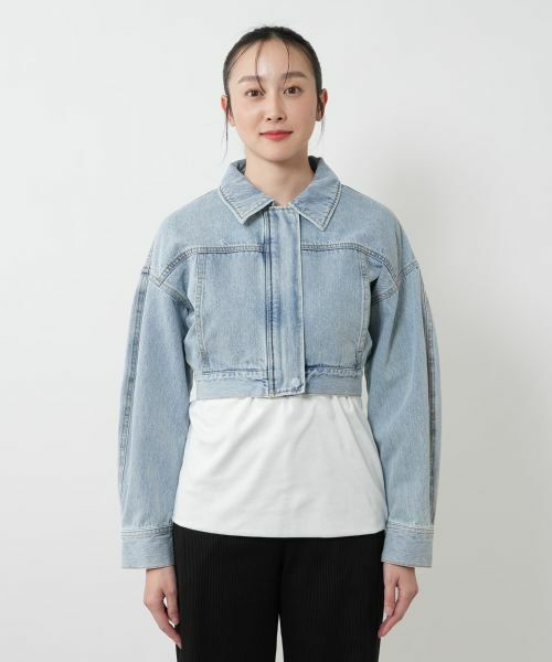 NEMIKA / ネミカ その他アウター | クロップドデニムジャケット【PASSIONE】 | 詳細7