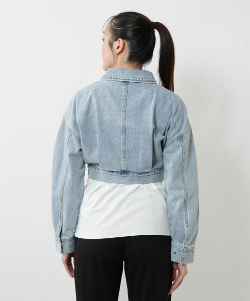 NEMIKA / ネミカ その他アウター | クロップドデニムジャケット【PASSIONE】 | 詳細9