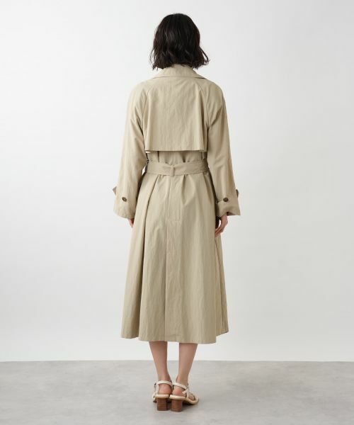 NEMIKA / ネミカ トレンチコート | ロングトレンチコート【NEMIKA】 | 詳細13