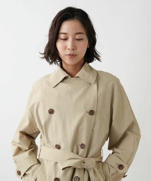 NEMIKA / ネミカ トレンチコート | ロングトレンチコート【NEMIKA】 | 詳細16