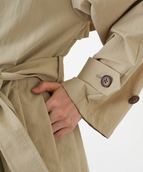 NEMIKA / ネミカ トレンチコート | ロングトレンチコート【NEMIKA】 | 詳細19