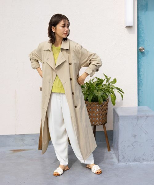 NEMIKA / ネミカ トレンチコート | ロングトレンチコート【NEMIKA】 | 詳細2