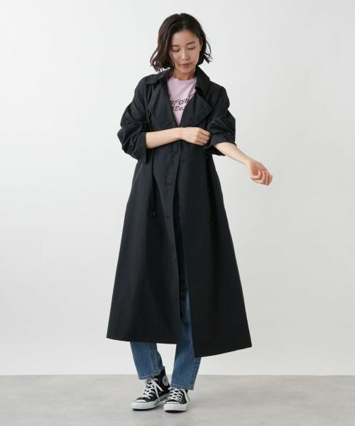 NEMIKA / ネミカ トレンチコート | ロングトレンチコート【NEMIKA】 | 詳細5