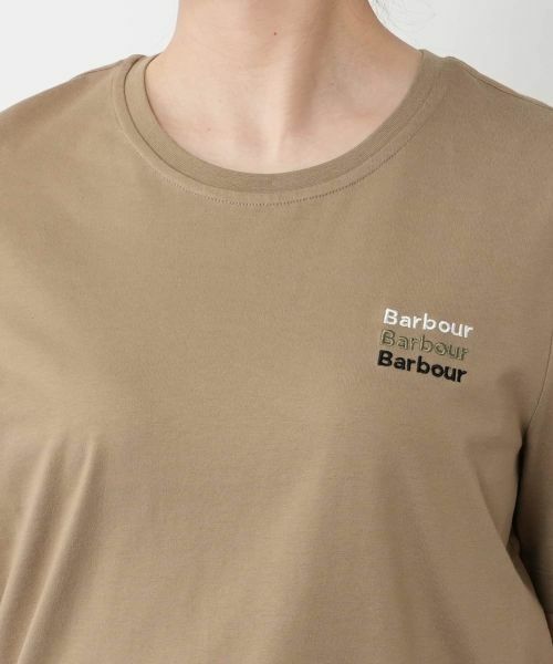 NEMIKA / ネミカ Tシャツ | ロゴ刺繍Tシャツ【Barbour】 | 詳細11