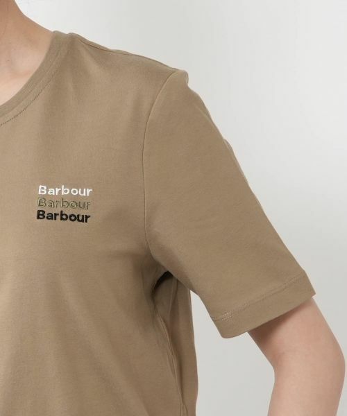 NEMIKA / ネミカ Tシャツ | ロゴ刺繍Tシャツ【Barbour】 | 詳細13