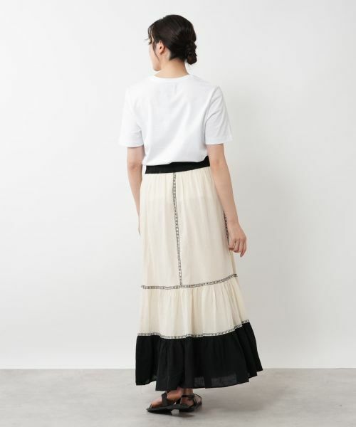 NEMIKA / ネミカ Tシャツ | ロゴ刺繍Tシャツ【Barbour】 | 詳細3