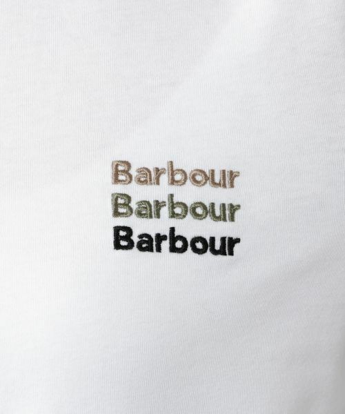 NEMIKA / ネミカ Tシャツ | ロゴ刺繍Tシャツ【Barbour】 | 詳細4
