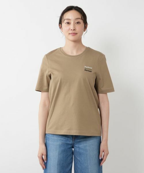 NEMIKA / ネミカ Tシャツ | ロゴ刺繍Tシャツ【Barbour】 | 詳細8