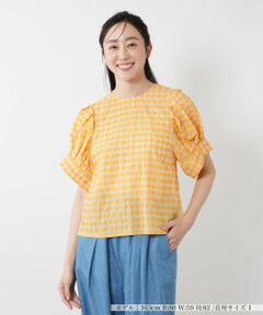 NEMIKA / ネミカ シャツ・ブラウス | ギンガムチェックブラウス【NEMIKA】