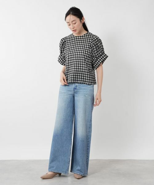 NEMIKA / ネミカ シャツ・ブラウス | ギンガムチェックブラウス【NEMIKA】 | 詳細1