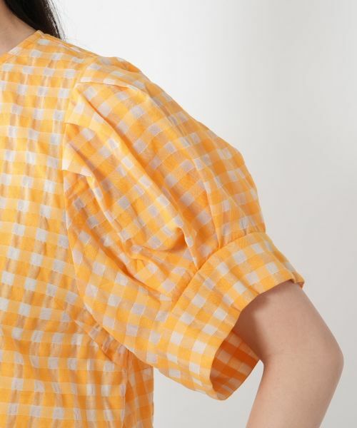 NEMIKA / ネミカ シャツ・ブラウス | ギンガムチェックブラウス【NEMIKA】 | 詳細12