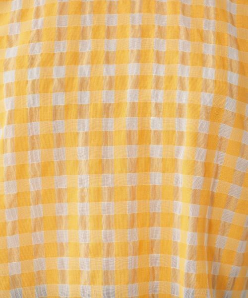 NEMIKA / ネミカ シャツ・ブラウス | ギンガムチェックブラウス【NEMIKA】 | 詳細14