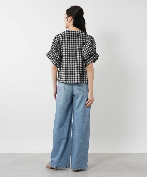 NEMIKA / ネミカ シャツ・ブラウス | ギンガムチェックブラウス【NEMIKA】 | 詳細3