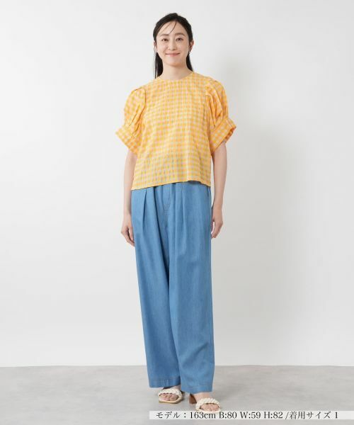 NEMIKA / ネミカ シャツ・ブラウス | ギンガムチェックブラウス【NEMIKA】 | 詳細4