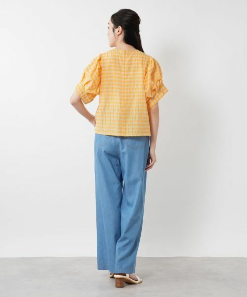 NEMIKA / ネミカ シャツ・ブラウス | ギンガムチェックブラウス【NEMIKA】 | 詳細6