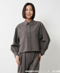 NEMIKA / ネミカ シャツ・ブラウス | ギャザースリーブシャツ【NEMIKA】