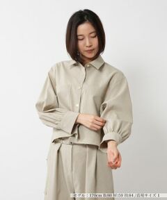 NEMIKA / ネミカ シャツ・ブラウス | ギャザースリーブシャツ【NEMIKA】