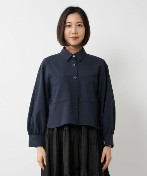 NEMIKA / ネミカ シャツ・ブラウス | ギャザースリーブシャツ【NEMIKA】 | 詳細10