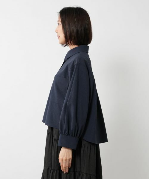 NEMIKA / ネミカ シャツ・ブラウス | ギャザースリーブシャツ【NEMIKA】 | 詳細11