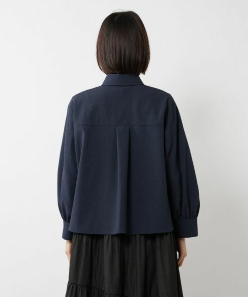 NEMIKA / ネミカ シャツ・ブラウス | ギャザースリーブシャツ【NEMIKA】 | 詳細12