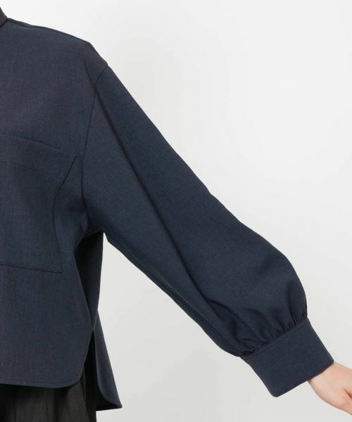 NEMIKA / ネミカ シャツ・ブラウス | ギャザースリーブシャツ【NEMIKA】 | 詳細15