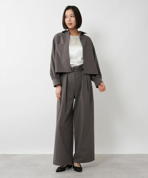 NEMIKA / ネミカ シャツ・ブラウス | ギャザースリーブシャツ【NEMIKA】 | 詳細4