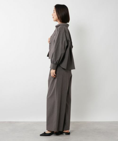 NEMIKA / ネミカ シャツ・ブラウス | ギャザースリーブシャツ【NEMIKA】 | 詳細5