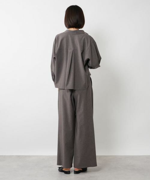 NEMIKA / ネミカ シャツ・ブラウス | ギャザースリーブシャツ【NEMIKA】 | 詳細6