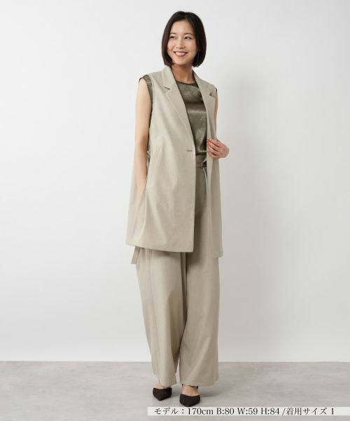 NEMIKA / ネミカ テーラードジャケット | テーラードジレ【NEMIKA】 | 詳細7