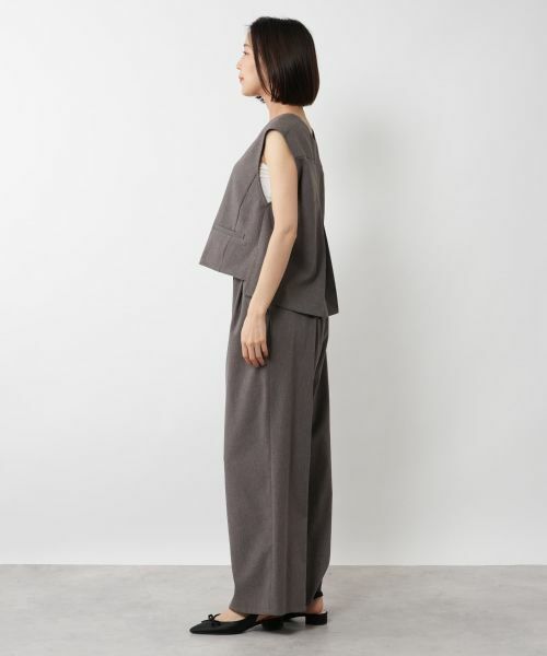 NEMIKA / ネミカ テーラードジャケット | Vネックベスト【NEMIKA】 | 詳細5