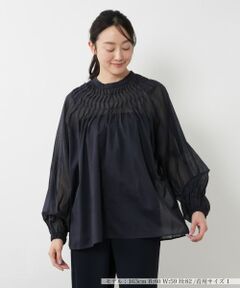 NEMIKA / ネミカ シャツ・ブラウス | ツイストタックシアーブラウス【NEMIKA】