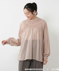 NEMIKA / ネミカ シャツ・ブラウス | ツイストタックシアーブラウス【NEMIKA】