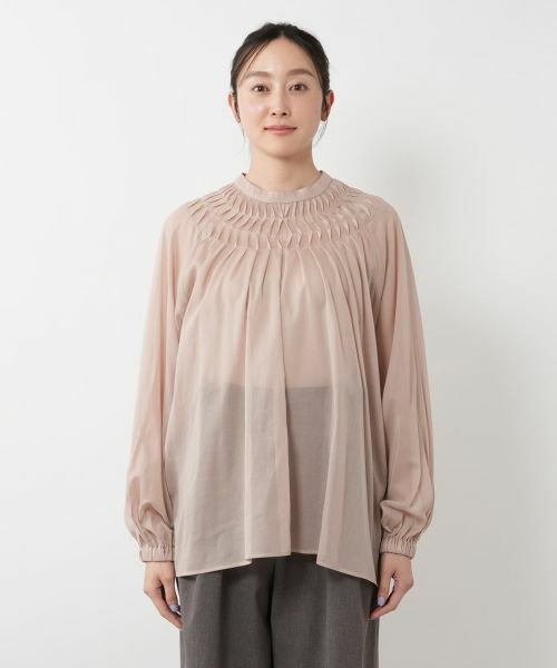 NEMIKA / ネミカ シャツ・ブラウス | ツイストタックシアーブラウス【NEMIKA】 | 詳細7
