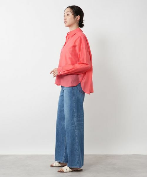 NEMIKA / ネミカ シャツ・ブラウス | シアーシャツ【NEMIKA】 | 詳細12