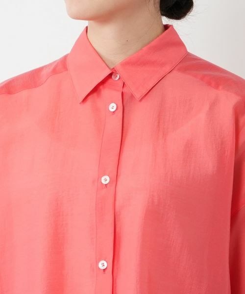 NEMIKA / ネミカ シャツ・ブラウス | シアーシャツ【NEMIKA】 | 詳細17