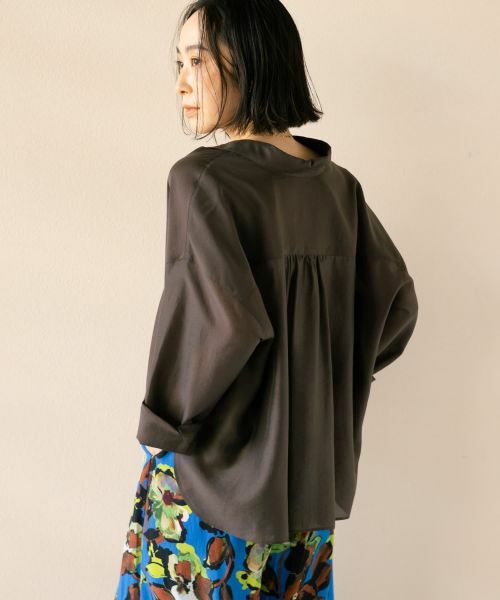 NEMIKA / ネミカ シャツ・ブラウス | シアーシャツ【NEMIKA】 | 詳細3