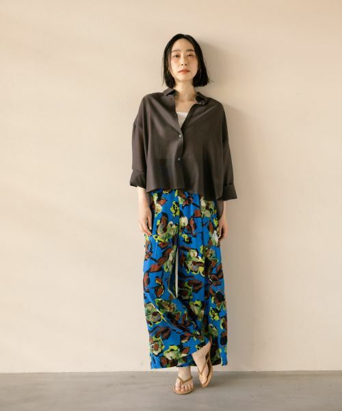 NEMIKA / ネミカ シャツ・ブラウス | シアーシャツ【NEMIKA】 | 詳細4