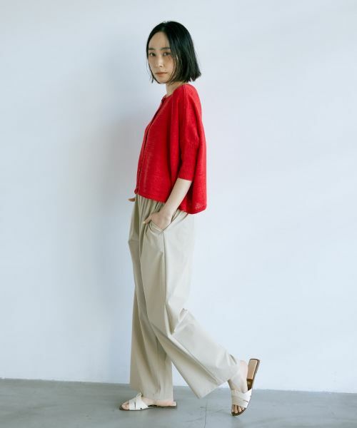 NEMIKA / ネミカ その他パンツ | ウエストギャザーワイドパンツ【NEMIKA】 | 詳細12