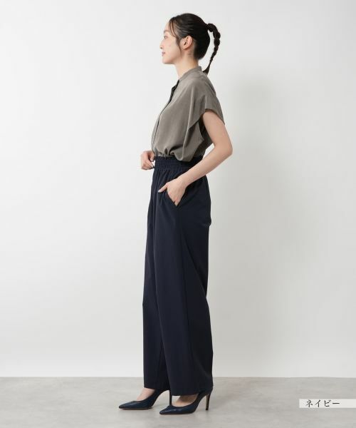 NEMIKA / ネミカ その他パンツ | ウエストギャザーワイドパンツ【NEMIKA】 | 詳細23