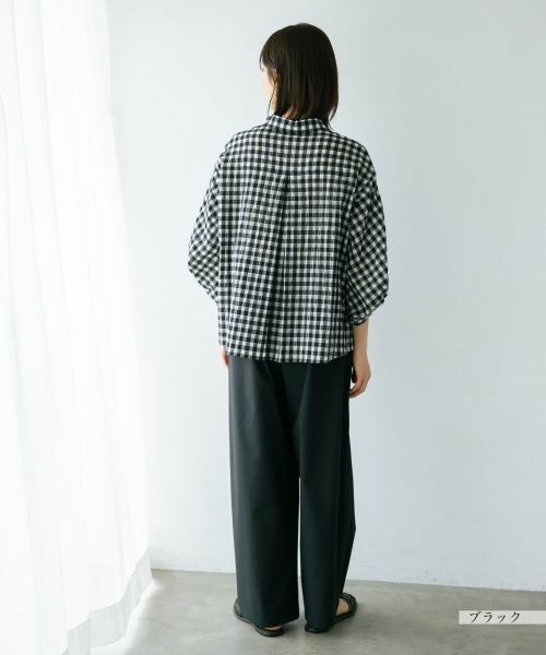 NEMIKA / ネミカ その他パンツ | ウエストギャザーワイドパンツ【NEMIKA】 | 詳細6