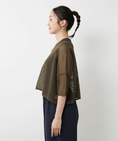 NEMIKA / ネミカ ニット・セーター | 2WAYメッシュニット【NEMIKA】 | 詳細10