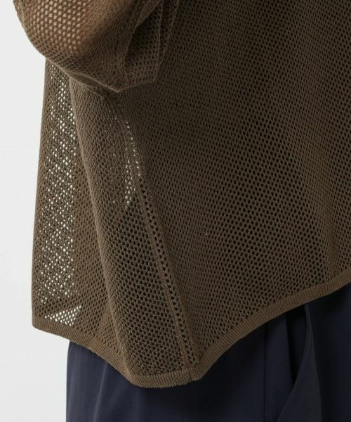 NEMIKA / ネミカ ニット・セーター | 2WAYメッシュニット【NEMIKA】 | 詳細15