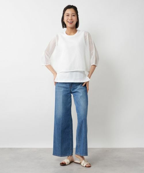 NEMIKA / ネミカ ニット・セーター | 2WAYメッシュニット【NEMIKA】 | 詳細17