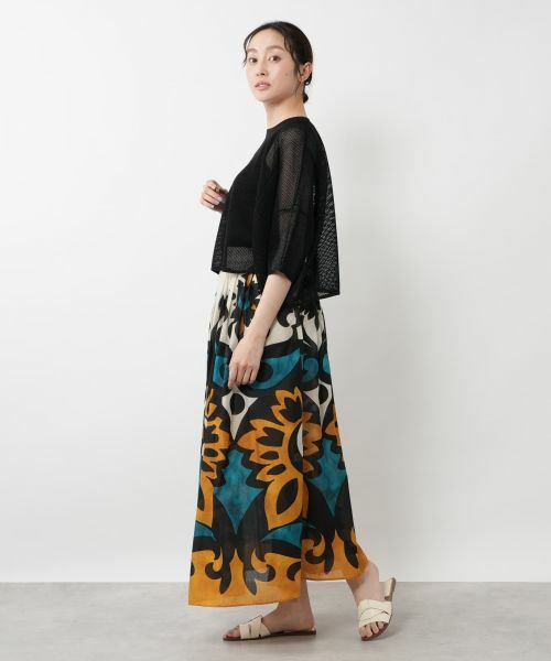 NEMIKA / ネミカ ニット・セーター | 2WAYメッシュニット【NEMIKA】 | 詳細2