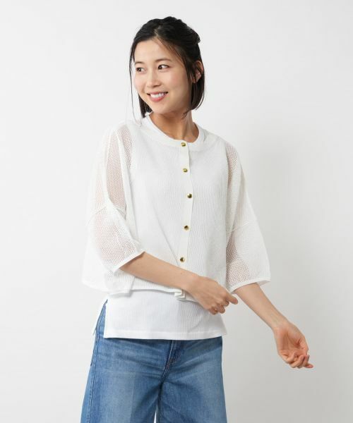 NEMIKA / ネミカ ニット・セーター | 2WAYメッシュニット【NEMIKA】 | 詳細20