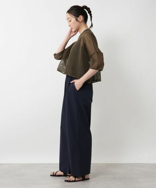 NEMIKA / ネミカ ニット・セーター | 2WAYメッシュニット【NEMIKA】 | 詳細6