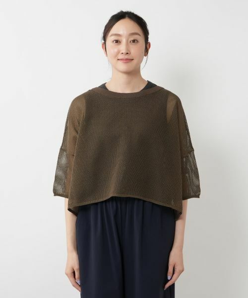 NEMIKA / ネミカ ニット・セーター | 2WAYメッシュニット【NEMIKA】 | 詳細9