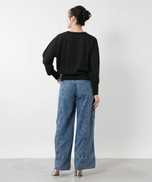 NEMIKA / ネミカ ニット・セーター | ボリュームスリーブニット【NEMIKA】 | 詳細12