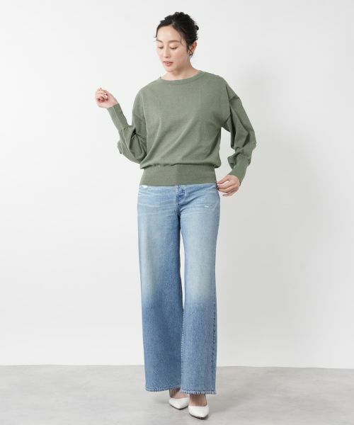 NEMIKA / ネミカ ニット・セーター | ボリュームスリーブニット【NEMIKA】 | 詳細7